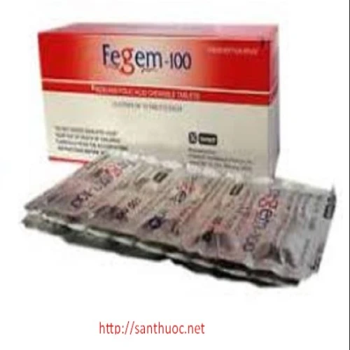Fegem-100 - Thuốc giúp bổ sung chất sắt hiệu quả