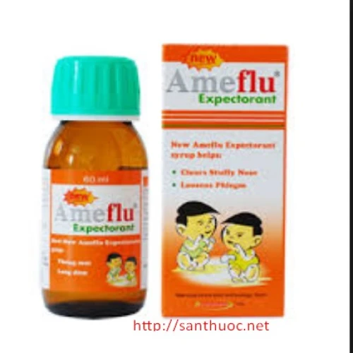 Ameflu Expectorant Syr.60ml - Thuốc giúp điều trị viêm phế quản hiệu quả