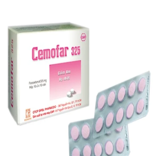 Cemofa 325 - Thuốc điều trị cảm cúm, cảm lạnh, sốt hiệu quả