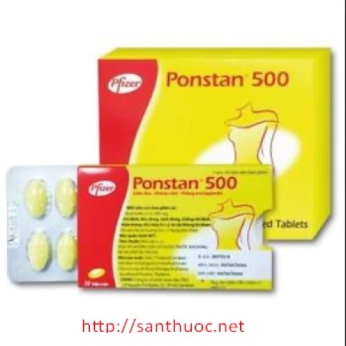 Ponstan500 - Thuốc giúp giảm đau hiệu quả của Thái Lan