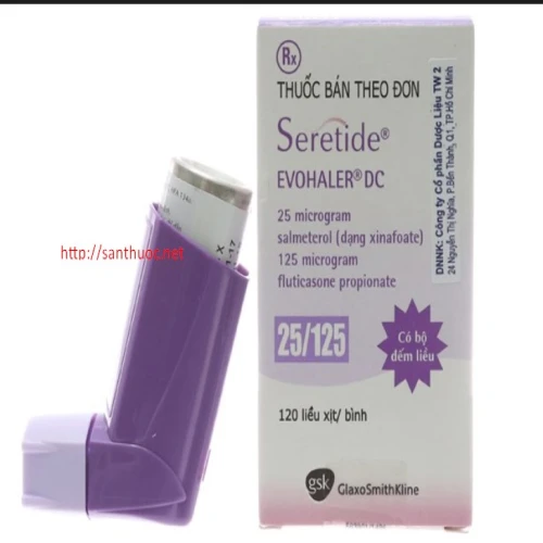 Seretide 25/125 - Thuốc giúp điều trị các bệnh đường hô hấp hiệu quả