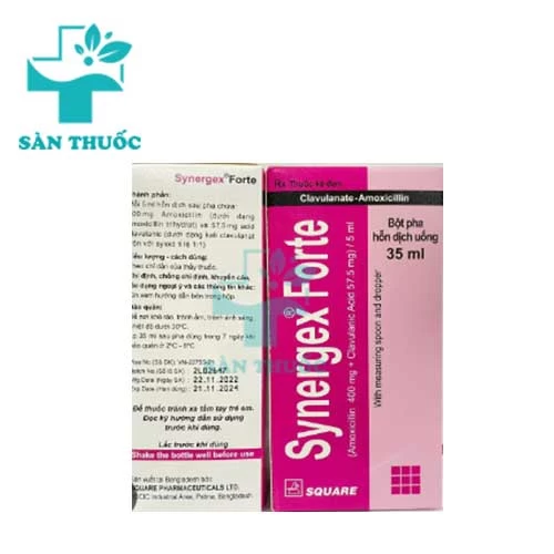 Synergex Forte Powder for Suspension - Thuốc điều trị nhiễm khuẩn