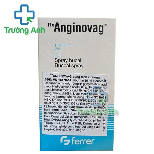 Anginovag điều trị hiệu quả triệu chứng của viêm đường hô hấp