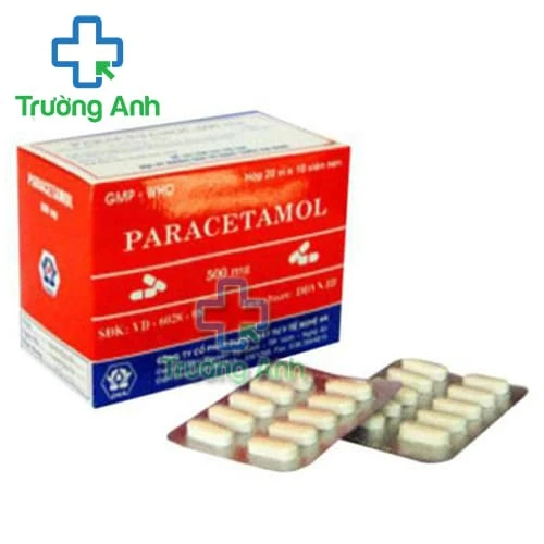  Paracetamol 500mg DNA - Thuốc giảm đau, hạ sốt hiệu quả