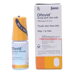 Oflovid 0.3% 3.5g - Thuốc nhỏ mắt hiệu quả
