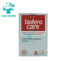 BioferoCare Foxc - Hỗ trợ điều trị thiếu máu do thiếu sắt