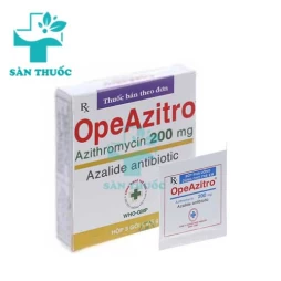 OpeAzitro 250 OPV - Thuốc điều trị nhiễm khuẩn vừa và nhẹ
