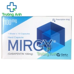 Mirgy 300mg Getz Pharma - Thuốc trị đau thần kinh, động kinh