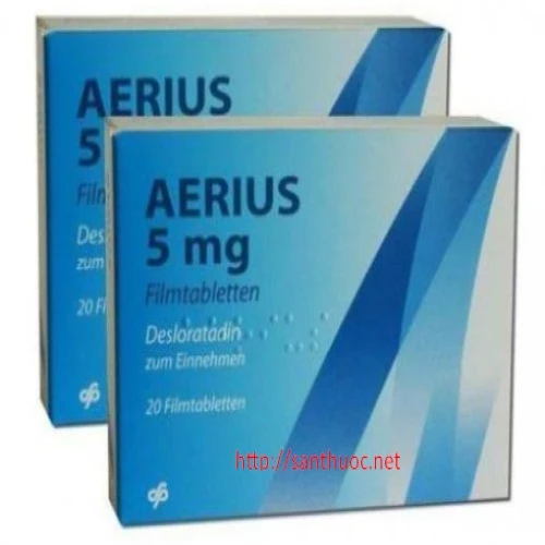 Aerius Tab.5mg - Thuốc điều trị dị ứng hiệu quả