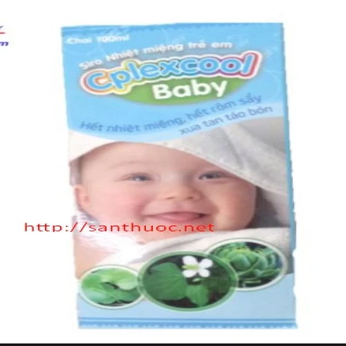 Siro nhiệt miệng trẻ em Cplexcool - Giúp thanh nhiệt, giải độc hiệu quả