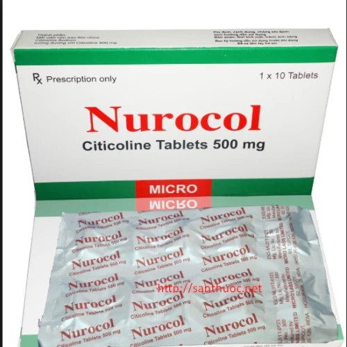 Nurocol 500mg - Thuốc điều trị các bệnh lý thần kinh hiệu quả