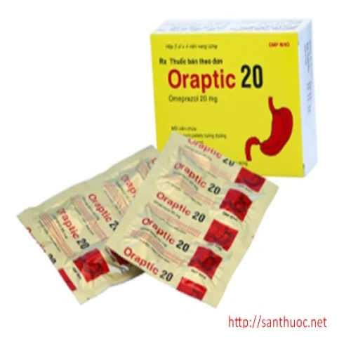 Oraptic 20mg - Thuốc điều trị viêm dạ dày hiệu quả