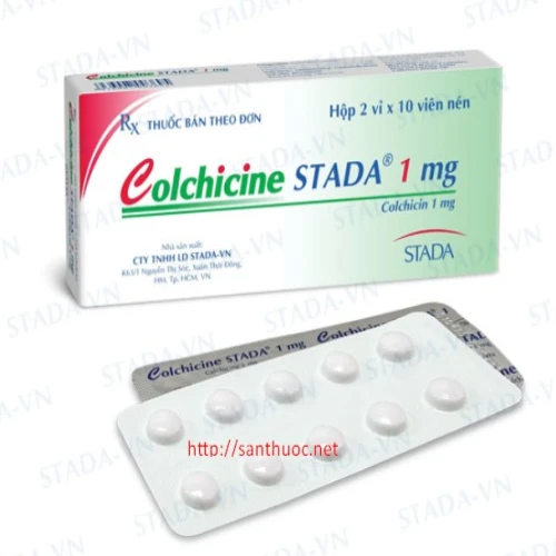 Colchicine Stada tab.1mg - Thuốc điều trị các cơn đau bệnh gout hiệu quả
