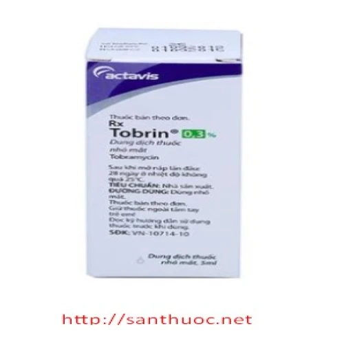 Tobrin 0.03% 5ml - Thuốc điều trị nhiễm trùng mắt hiệu quả