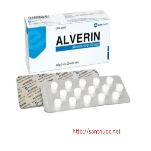 Alverin-Euvi - Thuốc điều trị đau co thắt đường tiêu hóa hiệu quả