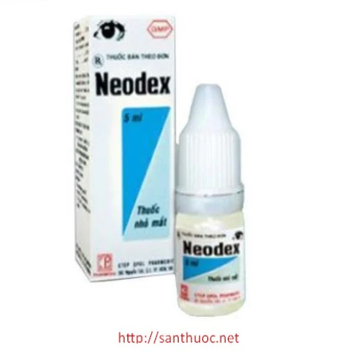 Neodex 5ml - Thuốc điều trị nhiễm khuẩn ở mắt hiệu quả