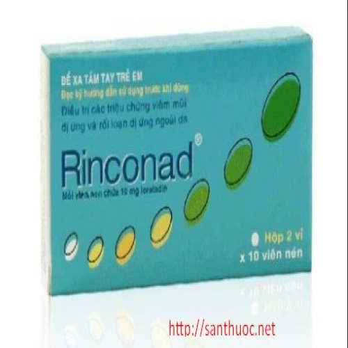 Rinconad Tab.10mg - Thuốc chống dị ứng hiệu quả