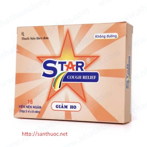 Star cough relief - Thuốc trị ho hiệu quả