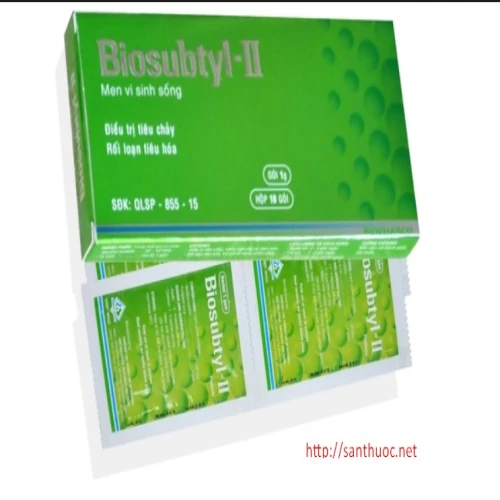  Biosubtyl II Sac - Thuốc giúp điều trị tiêu chảy, viêm ruột hiệu quả