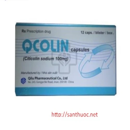 Qcolin 100mg - Thuốc điều trị các tổn thương ở não hiệu quả