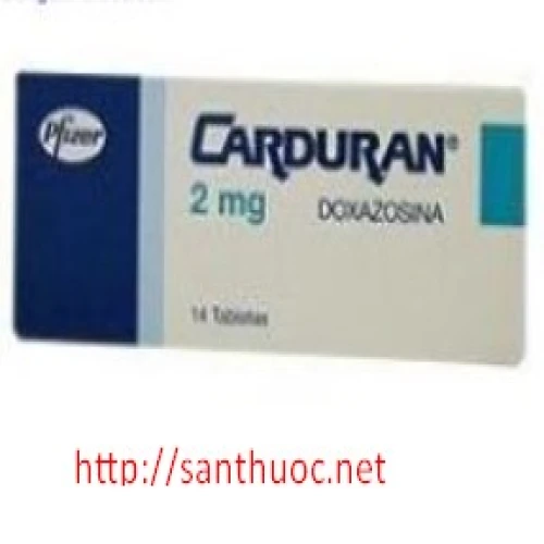 Carduran 2mg - Thuốc điều trị huyết áp cao hiệu quả