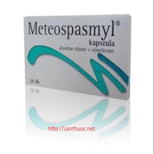 Meteospasmyl Cap.360mg - Thuốc giúp điều trị chứng trướng bụng hiệu quả