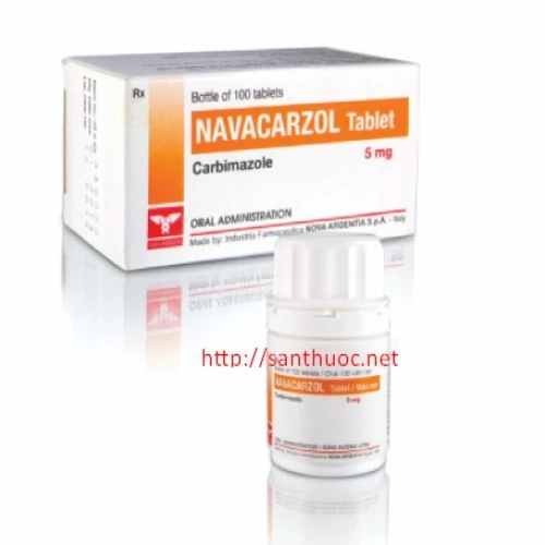Navacarzol 5mg - Thuốc điều trị bệnh tuyến giáp hiệu quả