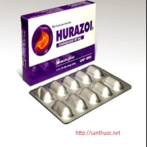 Hurazol 40mg - Thuốc điều trị trào ngược dạ dày, thực quản hiệu quả