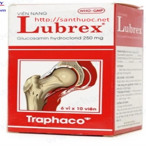 Lubrex F 500mg - Thực phẩm chức năng hỗ trợ điều trị đau nhức xương khớp hiệu quả