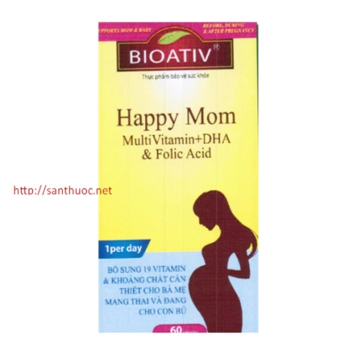 Happy Mom - Thuốc bổ dành cho phụ nữ có thai hiệu quả