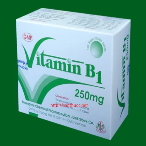 Vitamin B1 250mg - Thuốc giúp bổ sung vitamin B1 hiệu quả