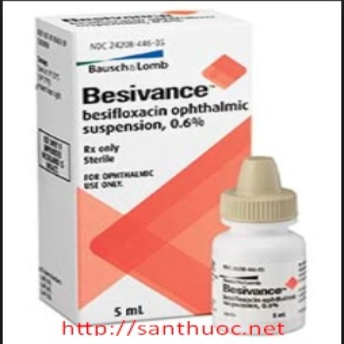 Besivance 5ml - Thuốc điều trị viêm kết mạc mắt hiệu quả