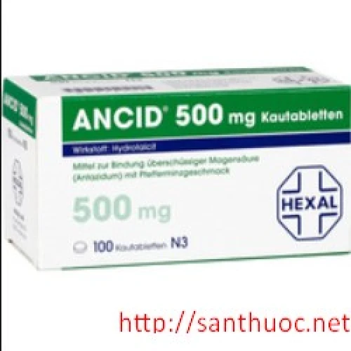 Ancid - Thuốc điều trị viêm loét dạ dày, tá tràng hiệu quả