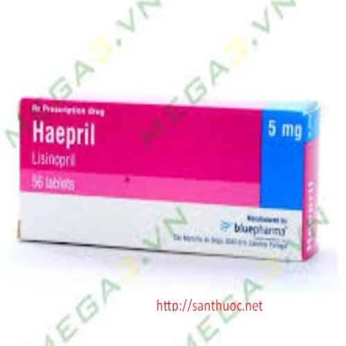 Haepril 5mg - Thuốc điều trị huyết áp cao hiệu quả