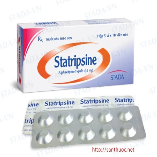 Statripsine - Thuốc chống viêm, phù nề hiệu quả