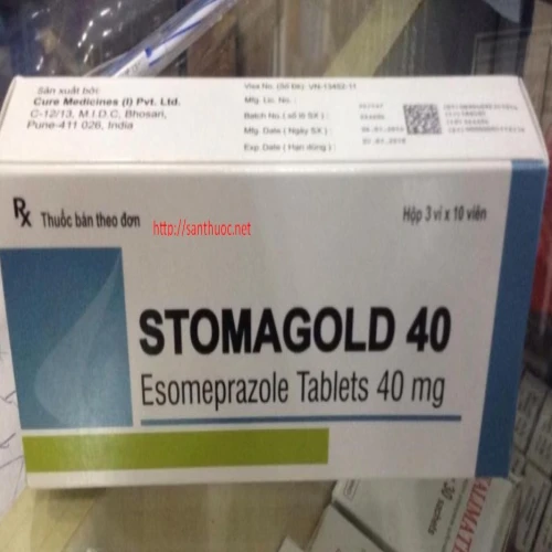 Stomagold 40mg - Thuốc điều trị viêm loét dạ dày hiệu quả