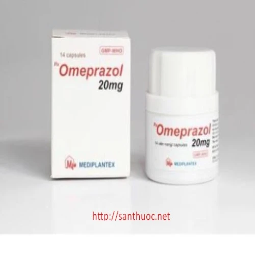 Omeprazol 20mg - Thuốc điều trị viêm loét dạ dày, tá tràng hiệu quả