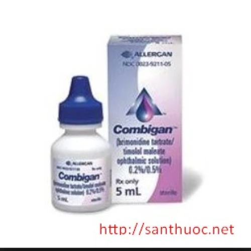 Combigan 2/5 5ml - Thuốc nhỏ mắt hiệu quả
