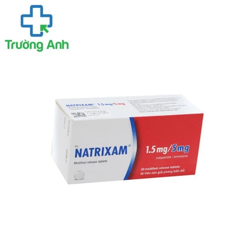 Natrixam 1,5mg/5mg Servier - Thuốc điều trị bệnh cao huyết áp hiệu quả