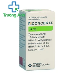 Concerta 36mg - Thuốc điều trị rối loạn tăng động của Mỹ