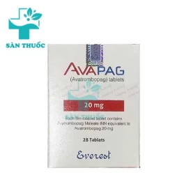 Avapag 20mg Everest - Thuốc điều trị suy giảm tiểu cầu
