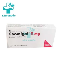 Enamigal 10 mg Hasan - Thuốc điều trị tăng huyết áp, suy tim