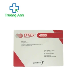 Eprex 3000UI Cilag - Thuốc điều trị bệnh thiếu máu hiệu quả